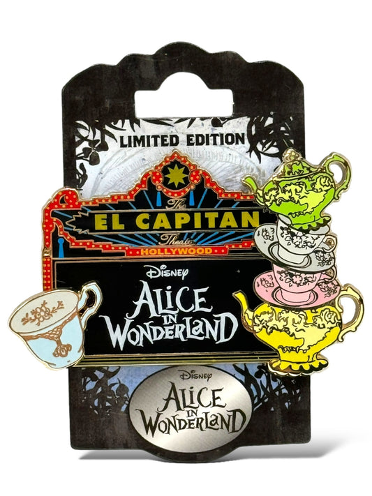 DSSH Alice in Wonderland Live Action Marquee Pin