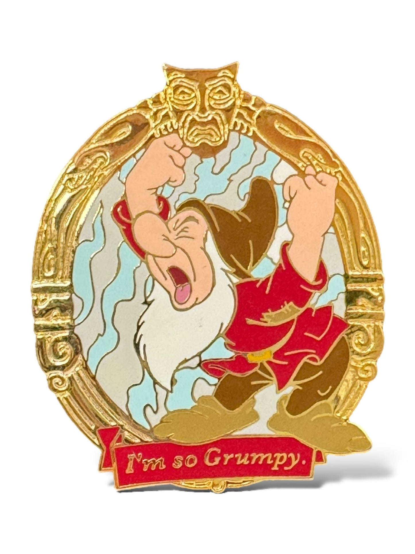 Disney Auctions Magic Mirror Dwarfs Grumpy Pin