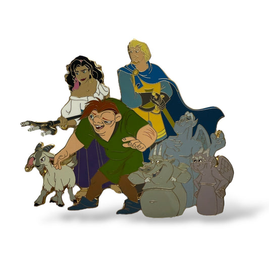 WDI Disney Squad Goals Hunchback of Notre Dame Pin