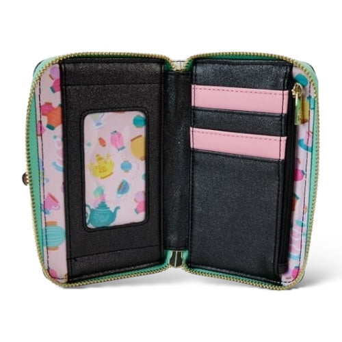 Loungefly Alice in Wonderland Unbirthday Party Zip-Around Wallet