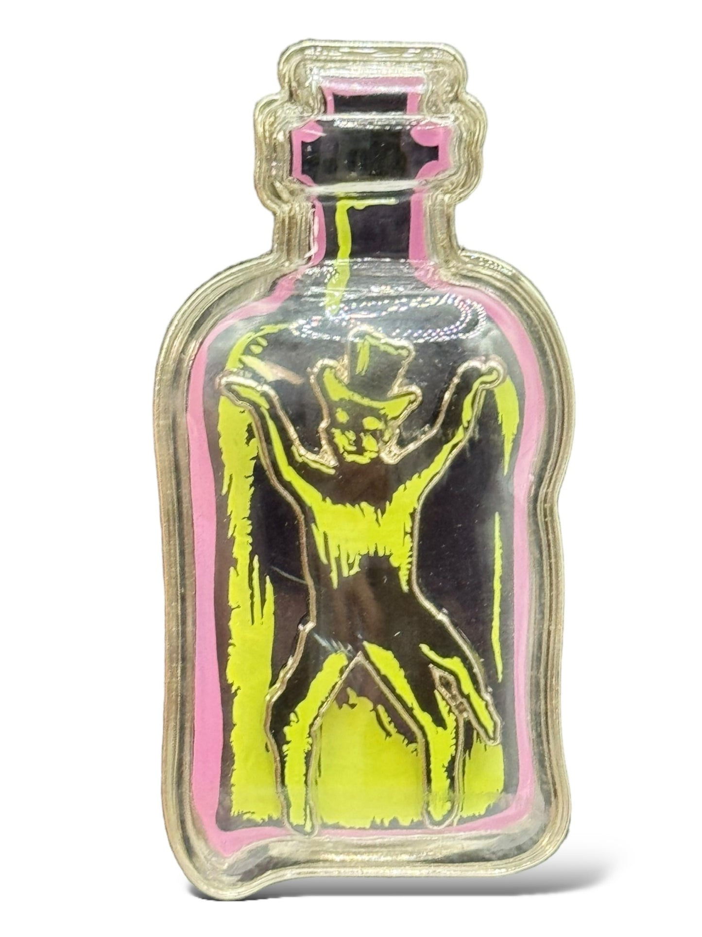 D23 50th Anniversary Haunted Mansion Creature in a Bottle Pin