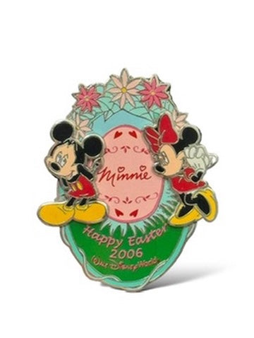 WDW Happy Easter 2006 Mickey and Minnie Pin