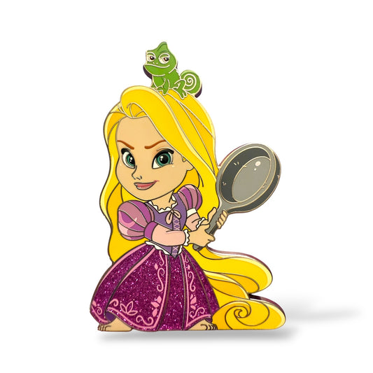 WDI Chibi Heroines Rapunzel Pin