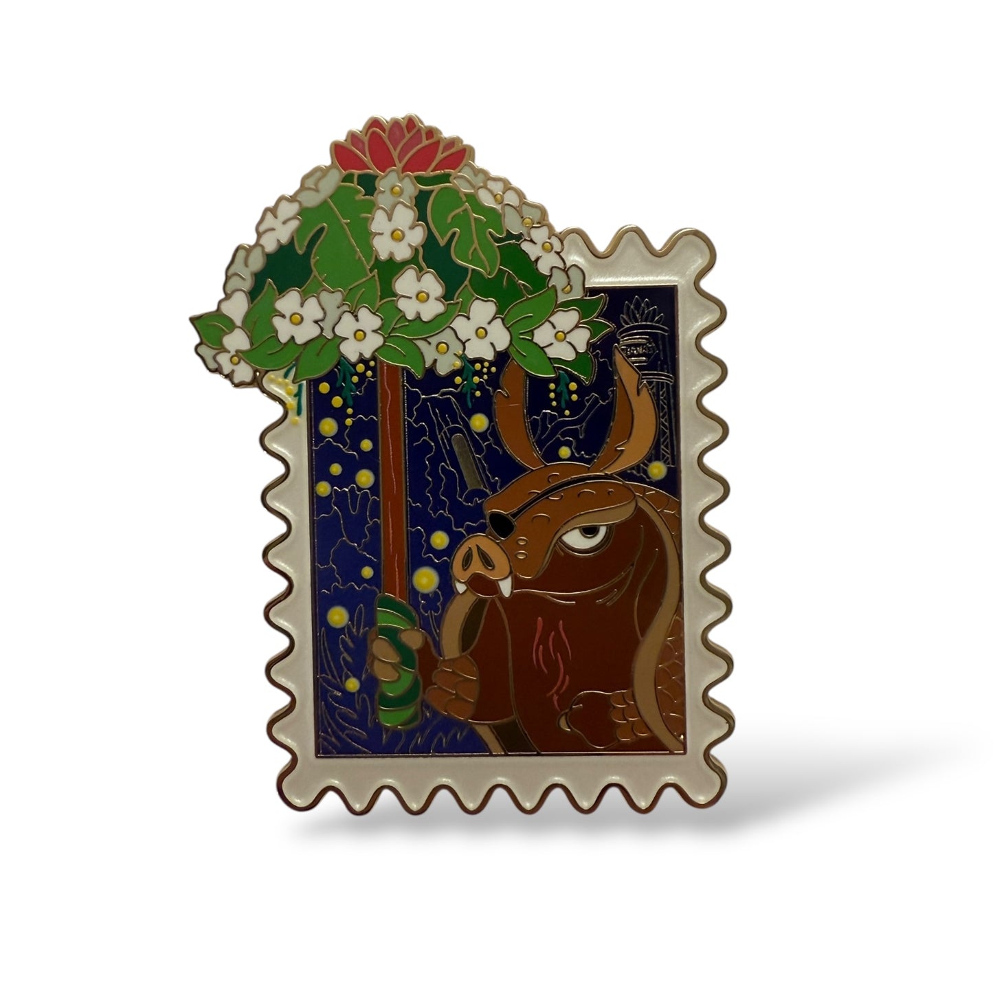 WDI Disney Park Stamps Lari The Armadillo Pin