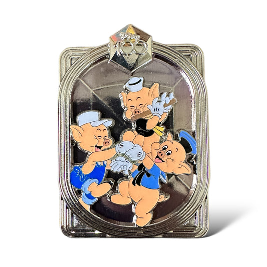 DEC Disney 100 The Three Little Pigs Pin