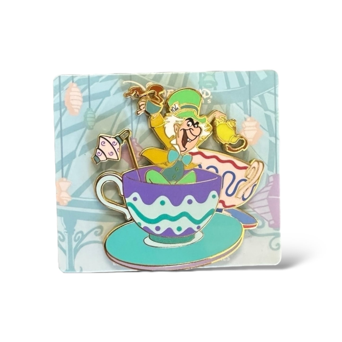 DLRP Mad Hatter's Teacups Mad Hatter Pin