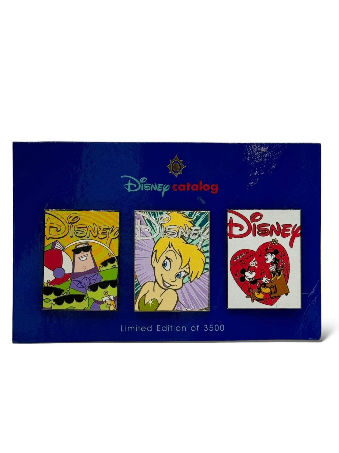 Disney Catalog Cover Art Pin Set