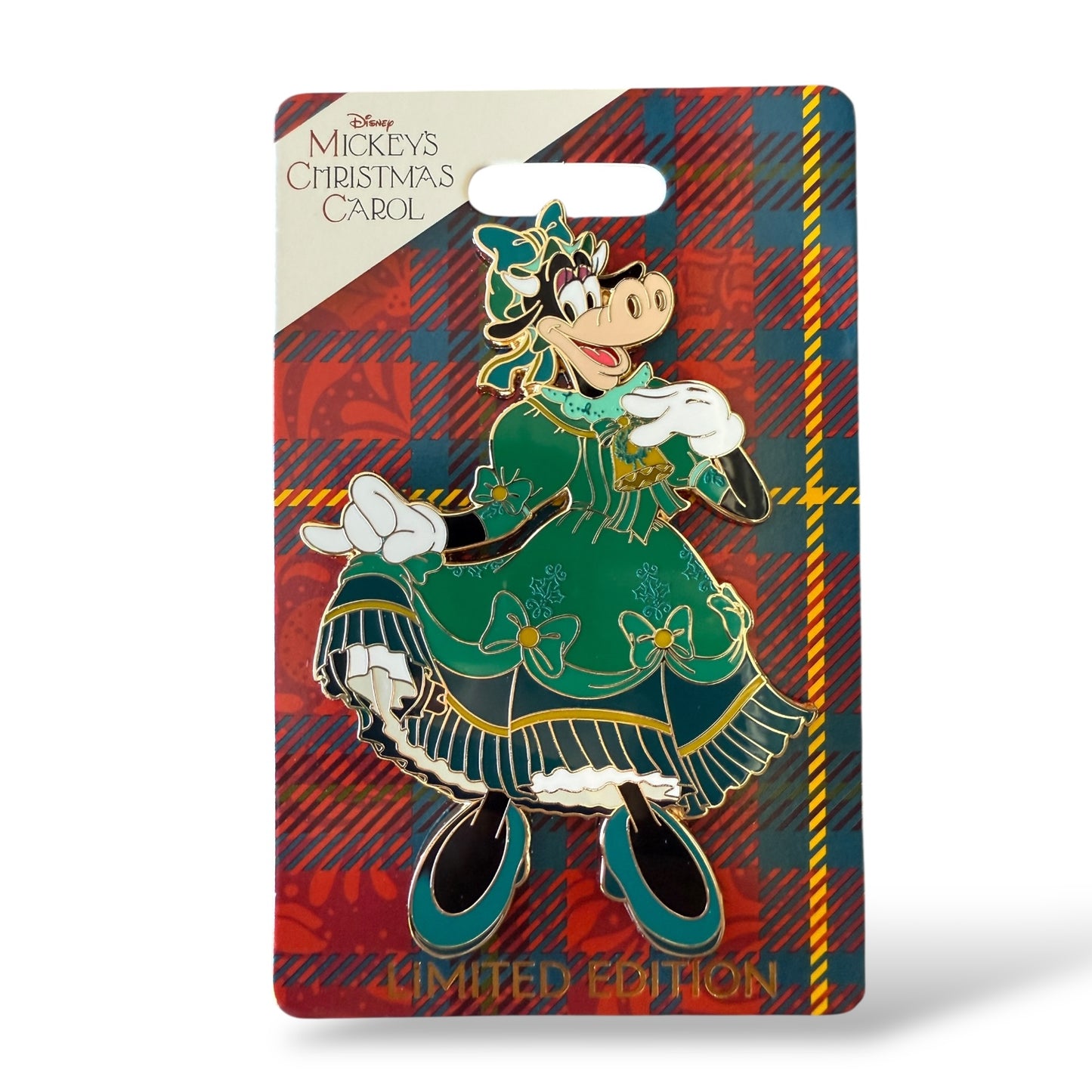WDI Mickey's Christmas Carol Clarabelle as Party Guest Pin