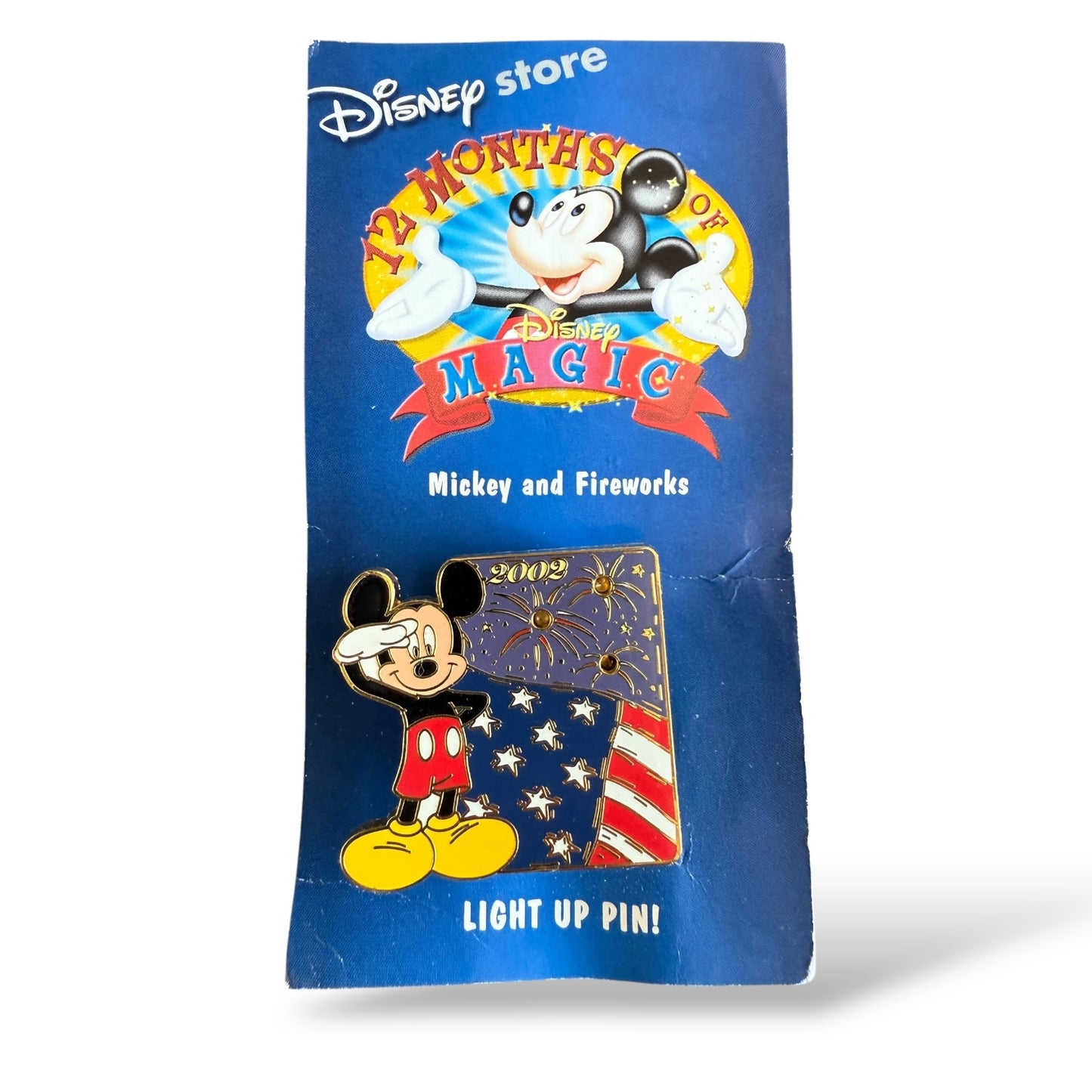 Disney Store 12 Months of Magic Mickey and Fireworks Pin