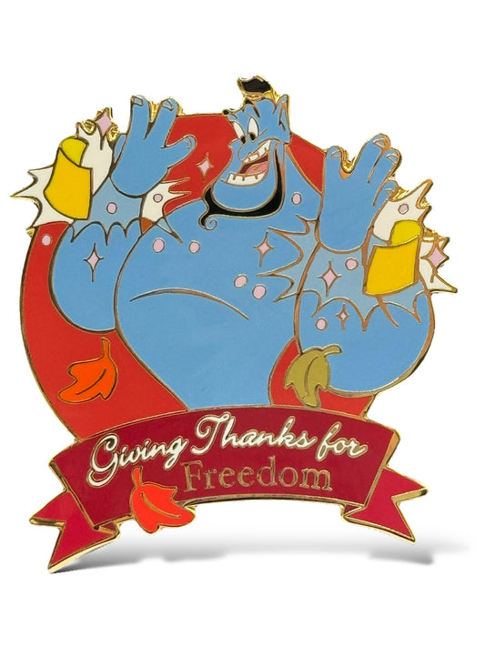 Disney Auctions Giving Thanks For Freedom Genie Pin