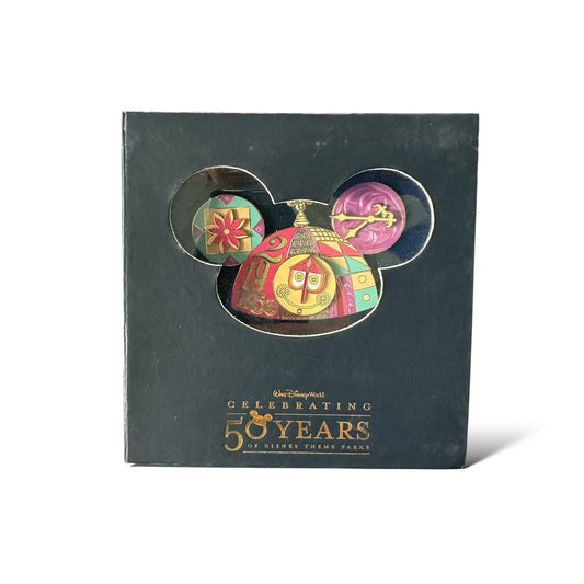 Celebrating 50 Years Disney Parks It's a Small World Earhat Jumbo Pin