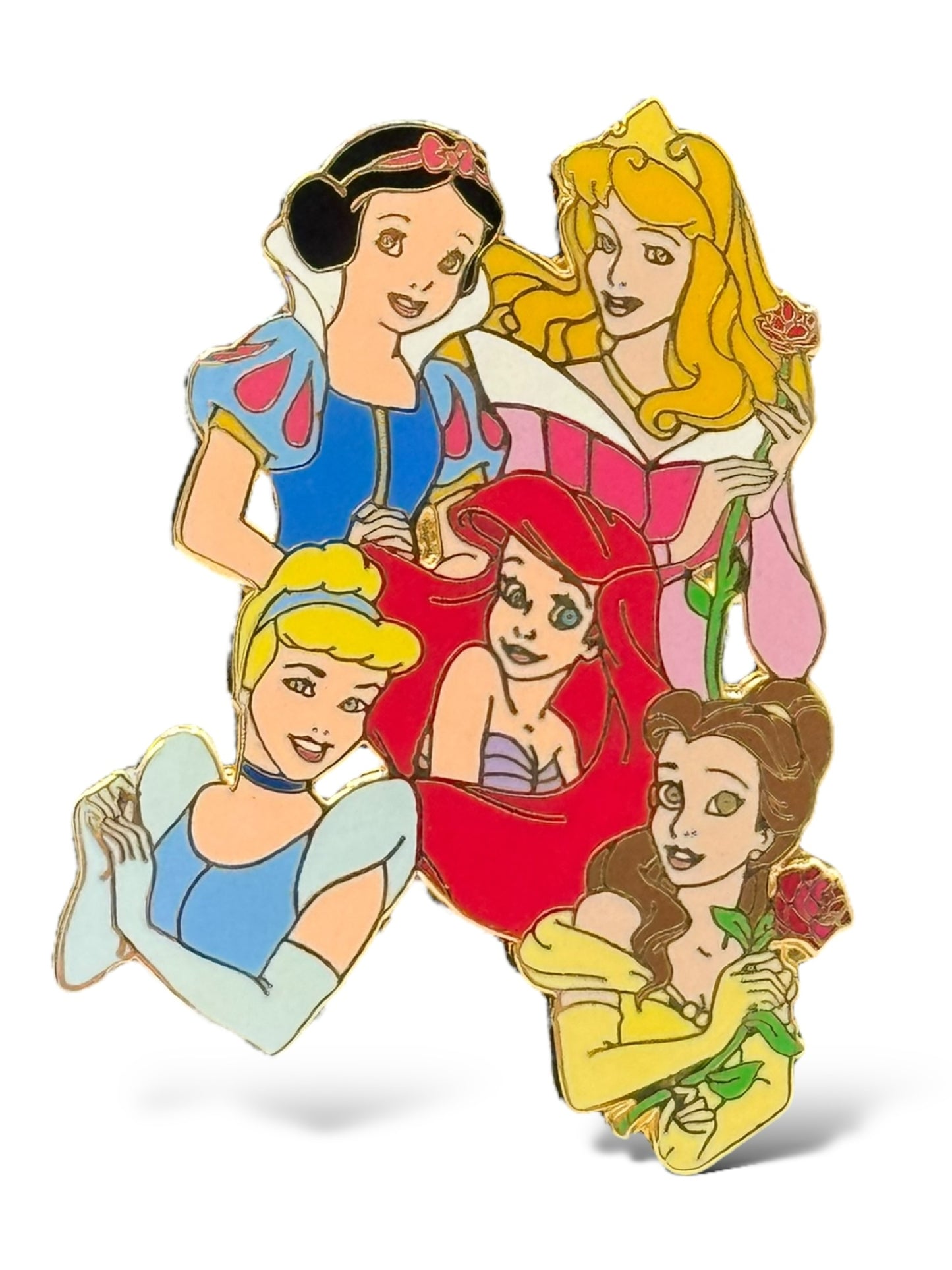 Disney Auctions Princess Cluster Pin