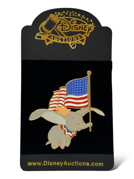Disney Auctions Dumbo with American Flag Pin