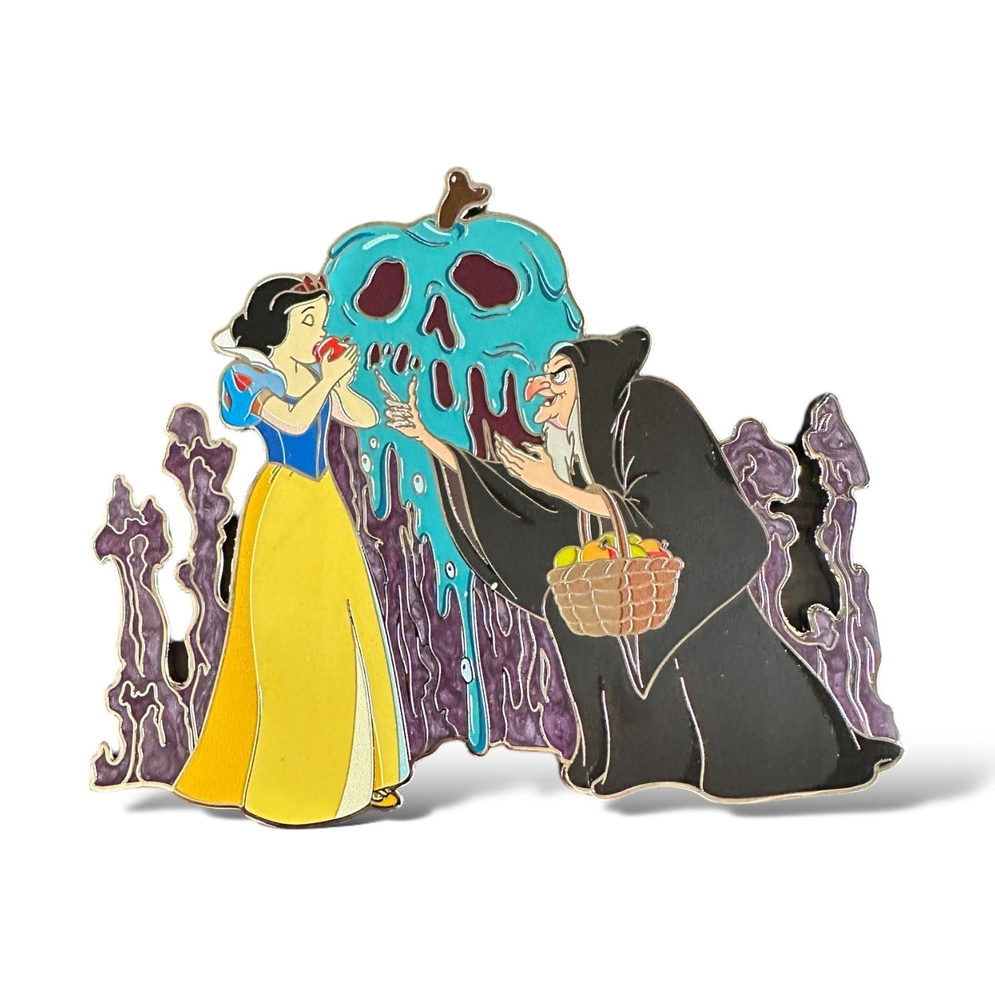 WDI Villain Jumbo Snow White and The Seven Dwarfs Old Hag and Snow White Pin