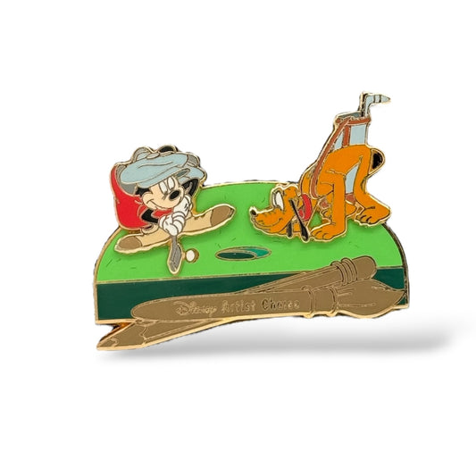 WDW The Search For Imagination Pin Event Imagine Mickey & Pluto Artist Choice Pin