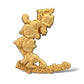 JDS 100 Relief Gold Tone Huey, Dewey, and Louie Pin