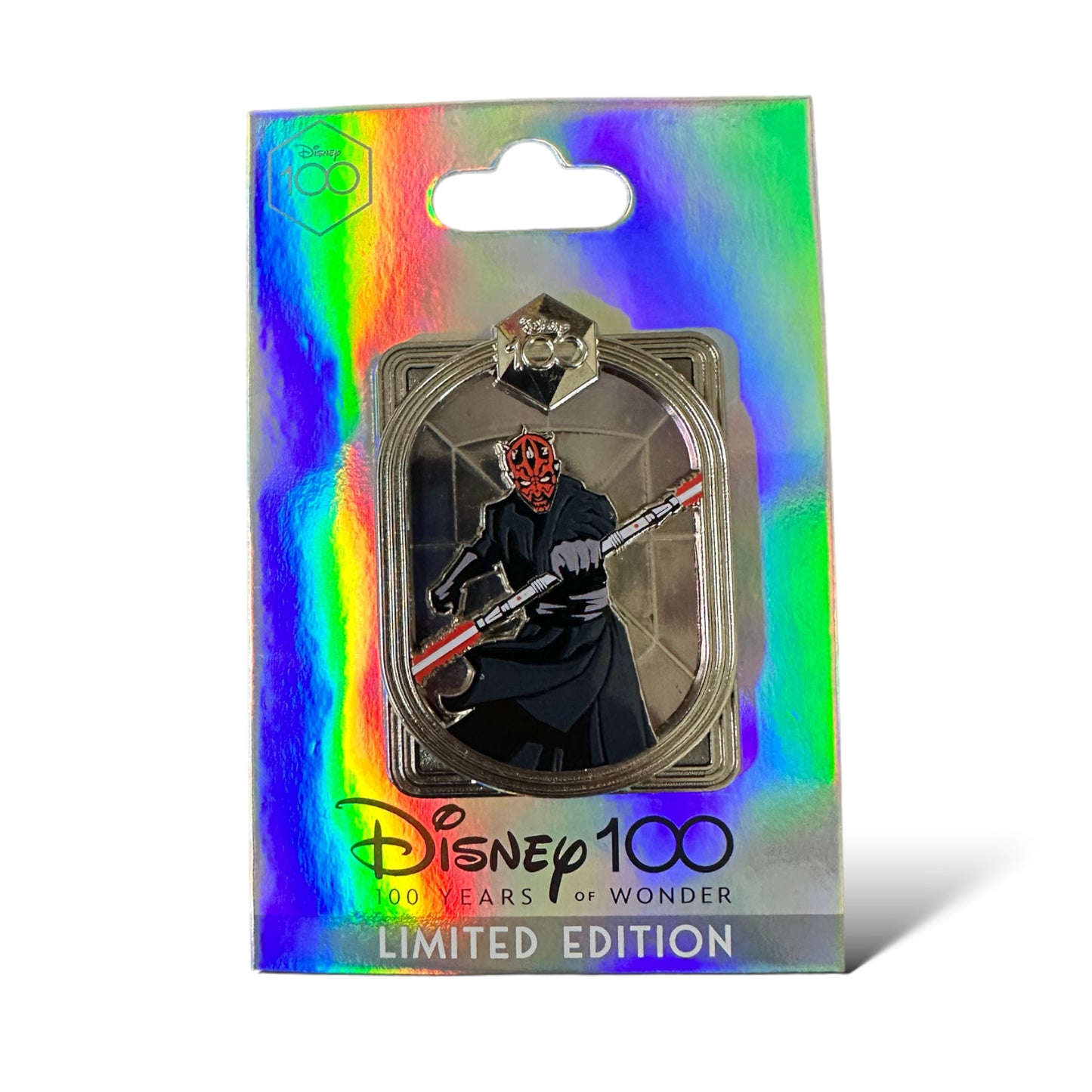 DEC Disney 100 Star Wars Darth Maul Pin