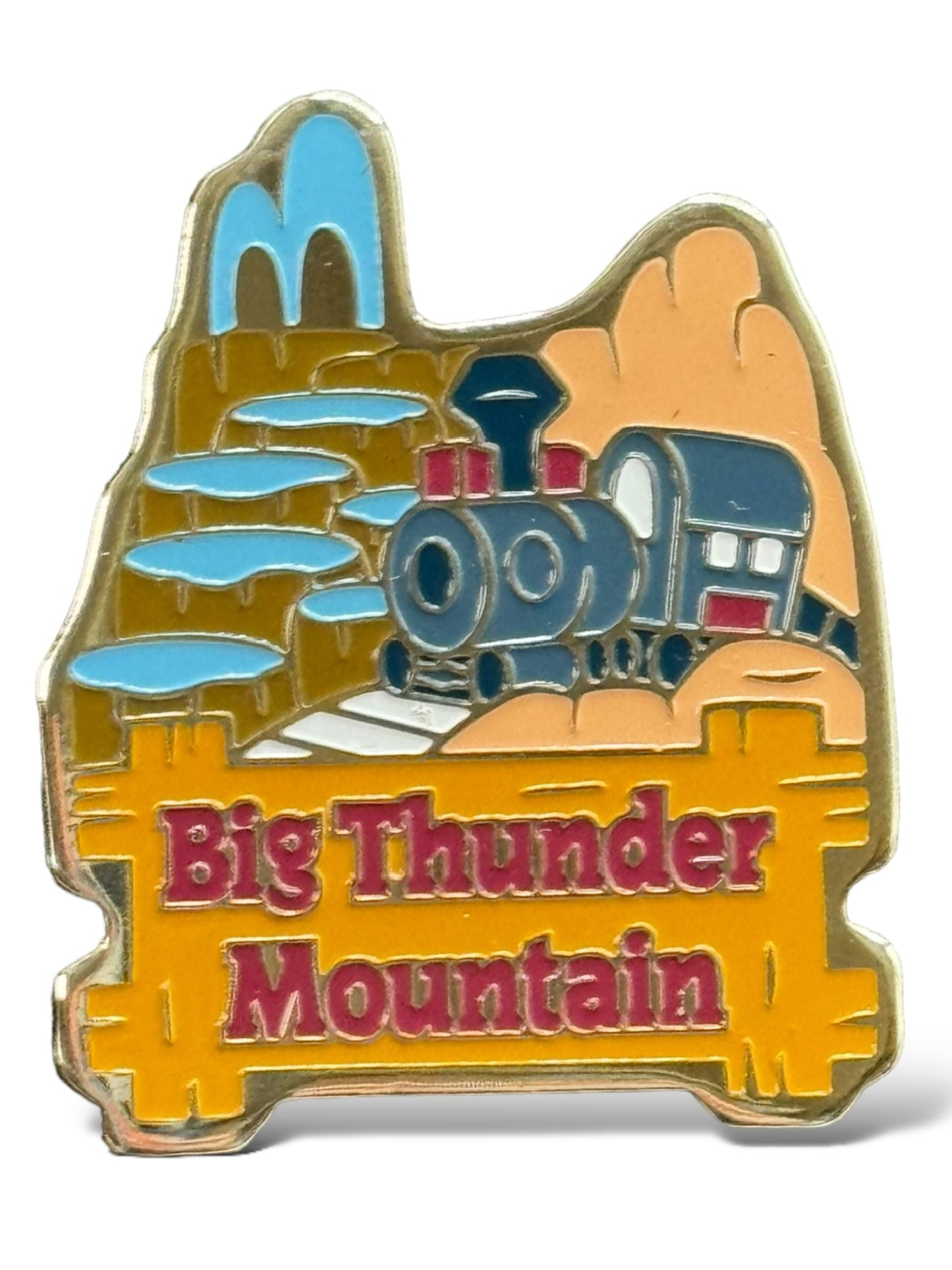 TDR Cutie Attractions Big Thunder Mountain Pin