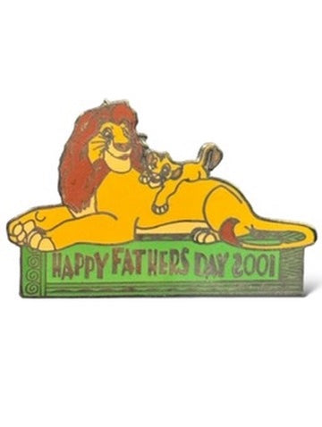DLR Father's Day 2001 Mufasa & Simba Pin