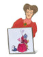 Disney Catalog Villains Sketches Lady Tremaine Pin