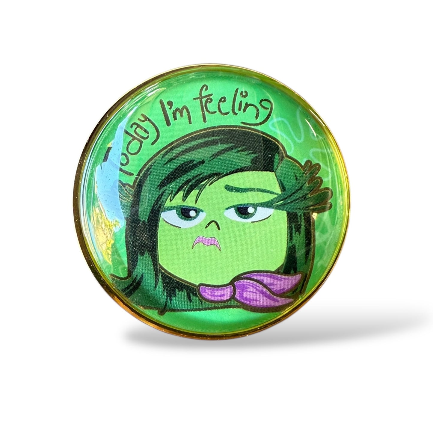 Loungefly Inside Out Bubble Mystery Disgust Pin