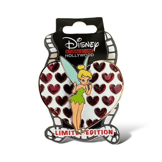 DSSH Valentine's Day Hearts Tinker Bell Pin