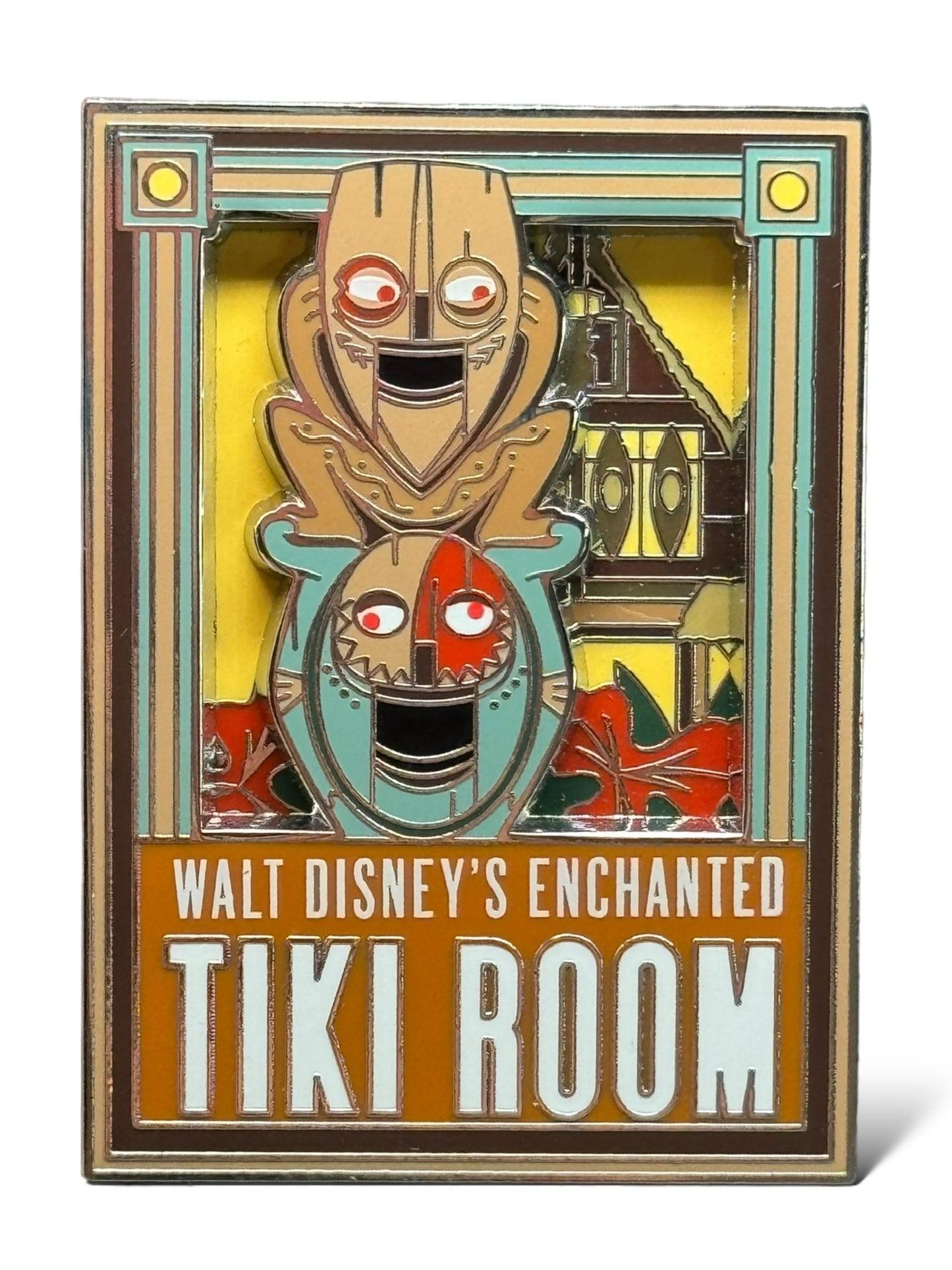 DLR Disneyland Attraction Poster Enchanted Tiki Room Pin