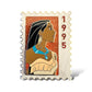 DEC Stamp Characters Pocahontas Pin