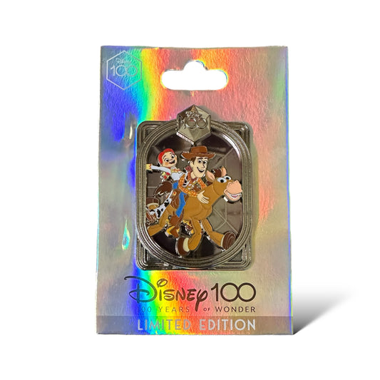 DEC Disney 100 Toy Story 2 Woody and Jessie Pin