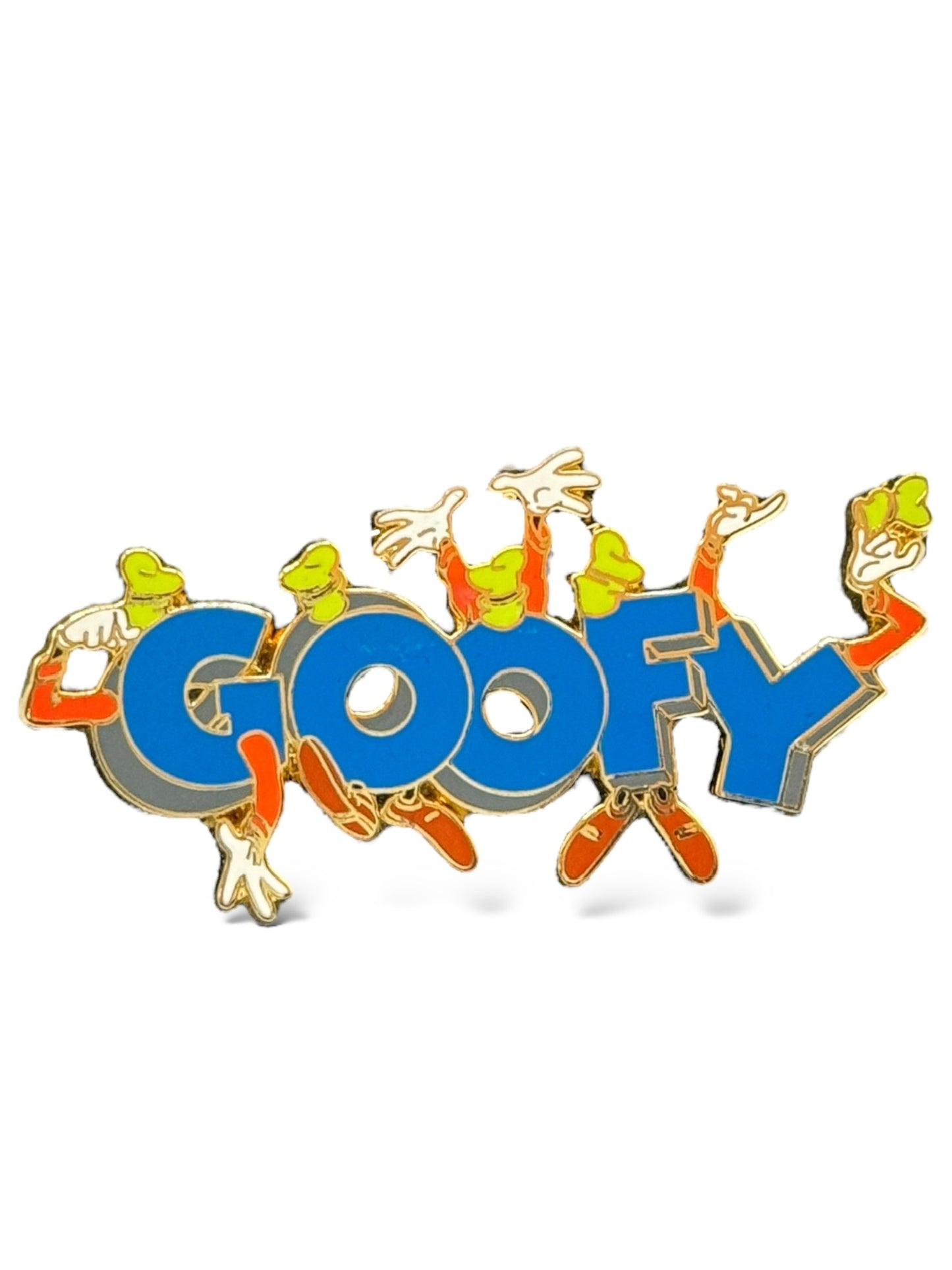 Disney Shopping Character Names Goofy Pin