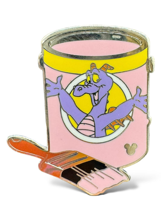 Cast Lanyard Paint Cans Figment Hidden Mickey Pin
