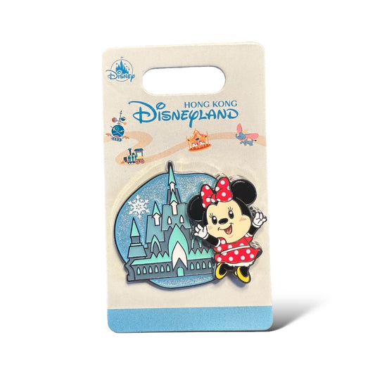 HKDL Cutie Attractions Minnie Arendale Castle Pin