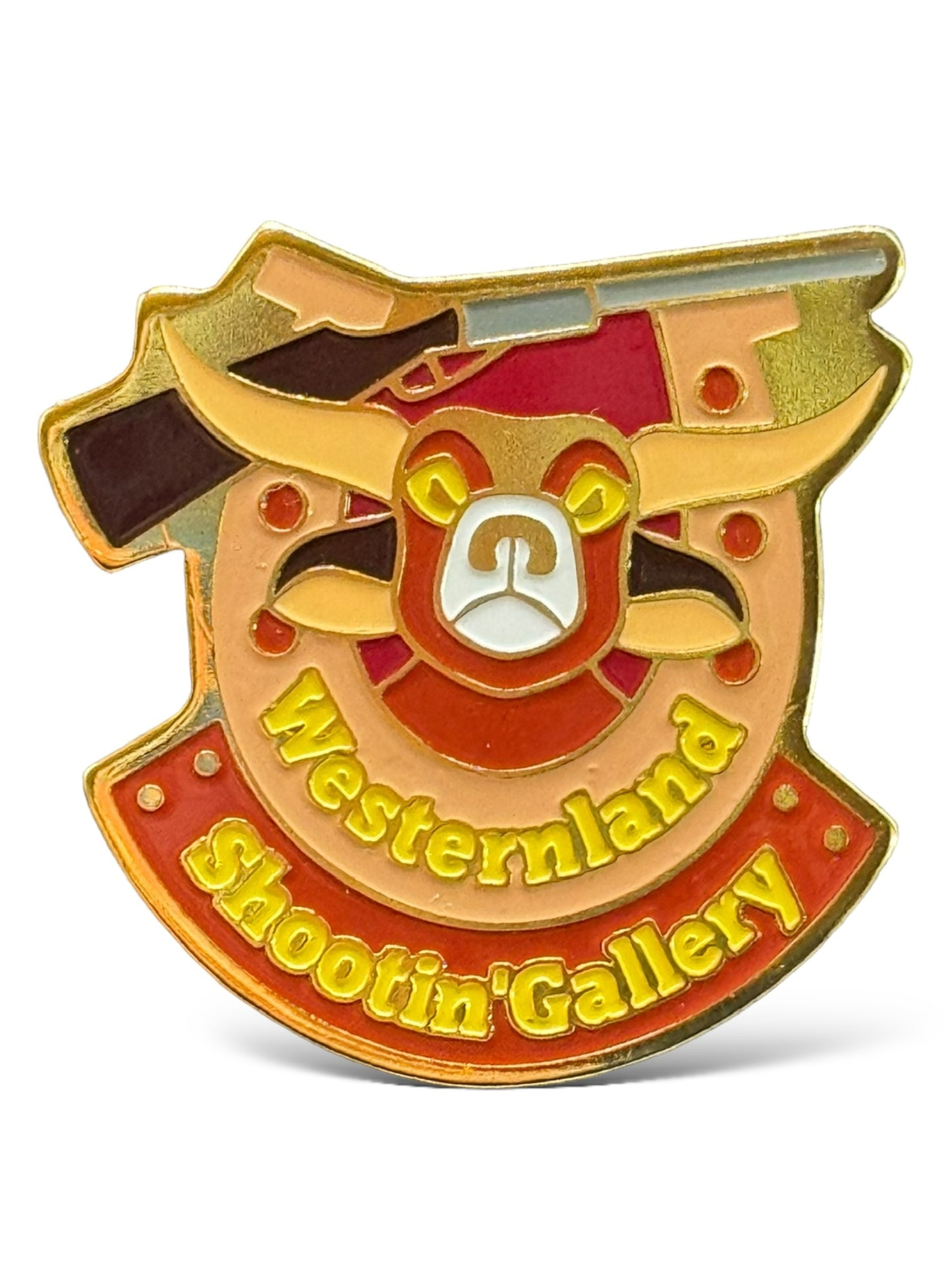 TDR Cutie Attractions Westernland Shootin' Gallery Pin