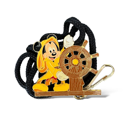 DEC Ship Wheel Mickey Bolo Lanyard