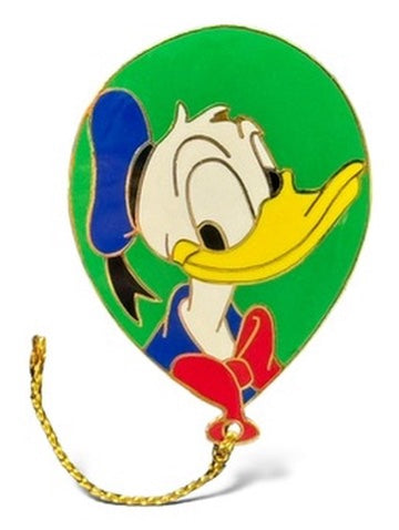 Cast Lanyard Balloons Donald Hidden Mickey Pin