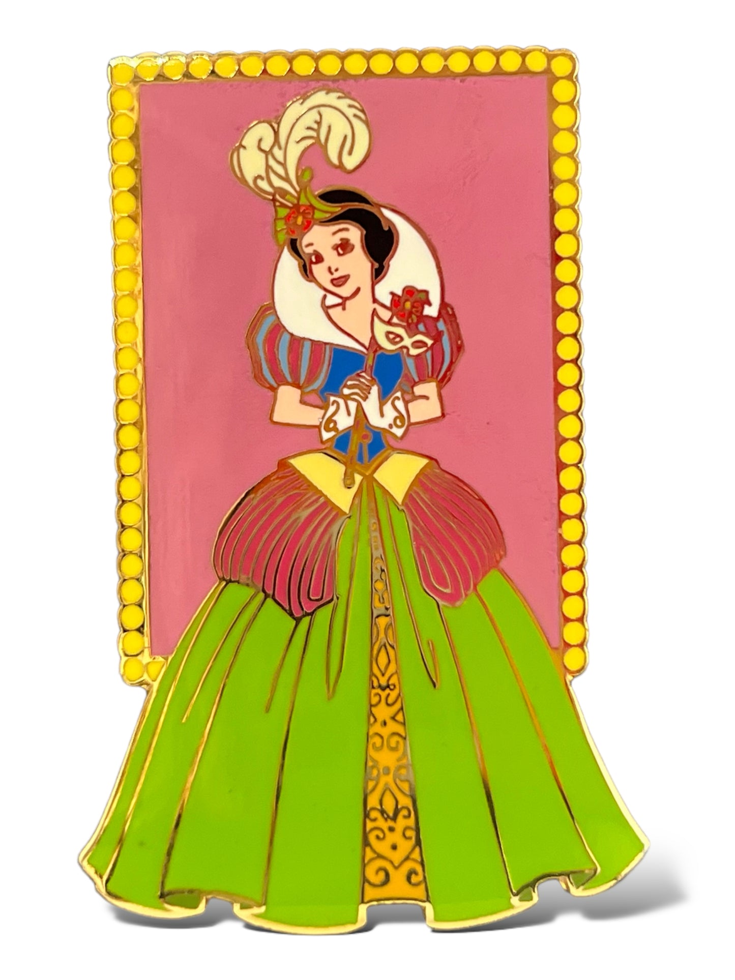 Disney Auctions Mardi Gras Snow White Pin