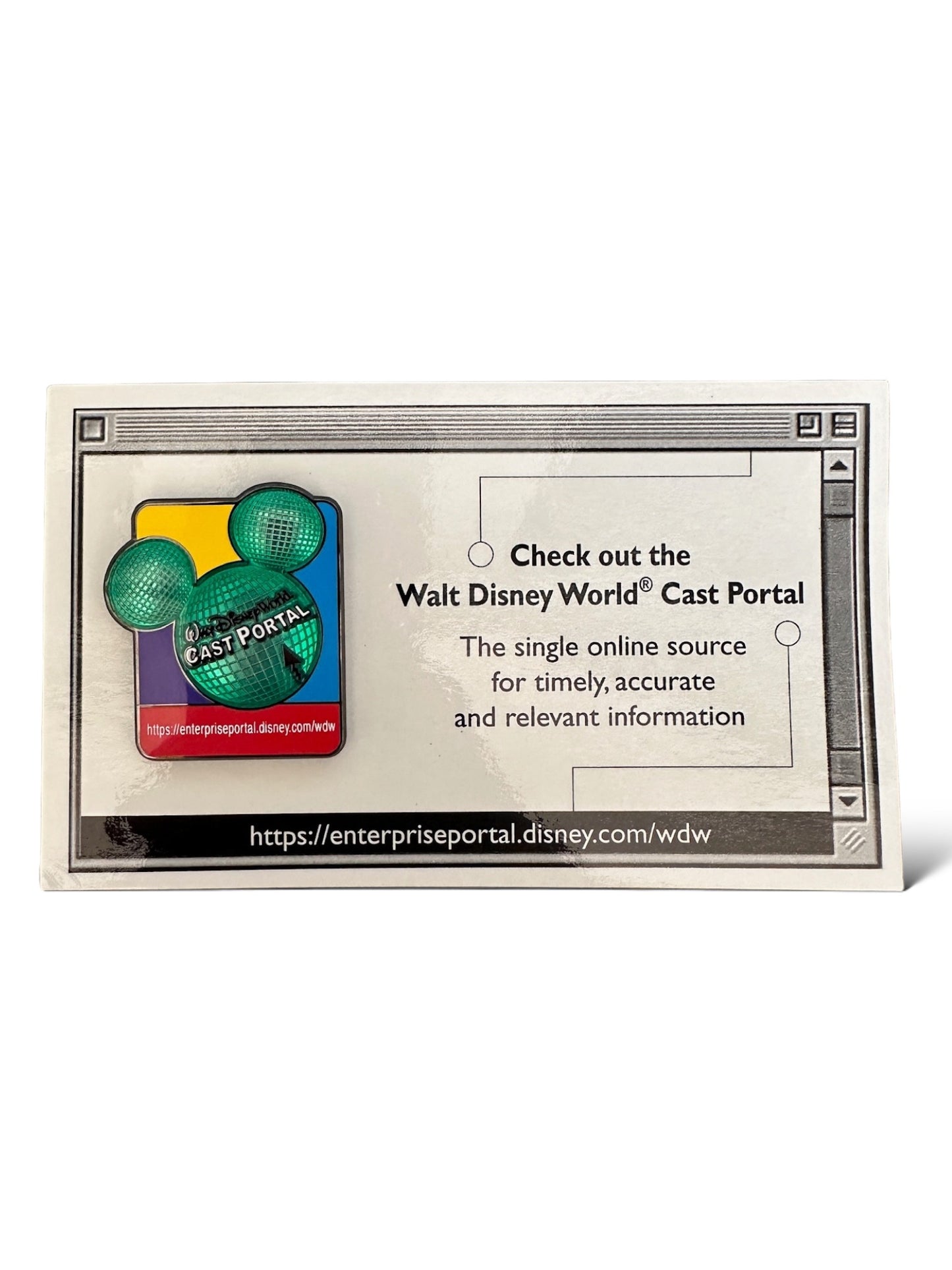 DEC Cast Portal Metallic Green 2003 Pin