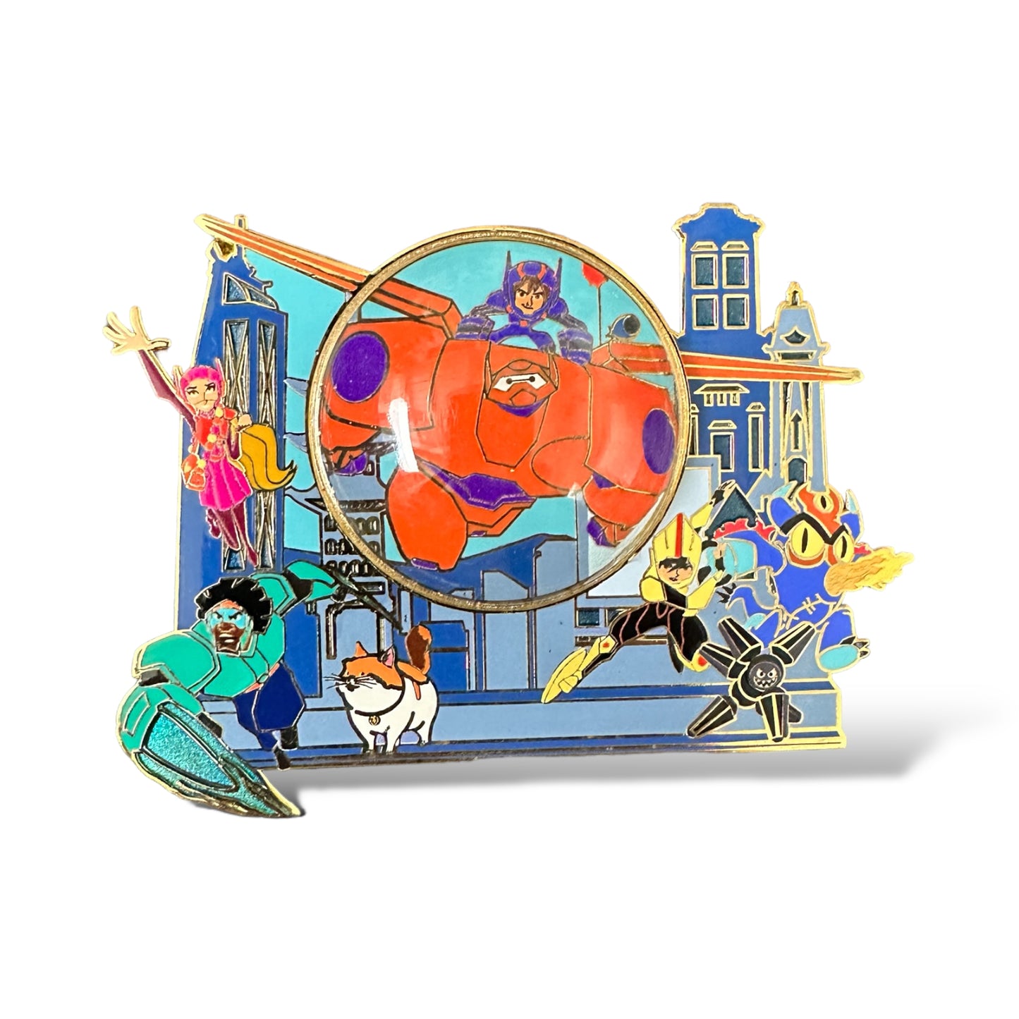 DEC Snow Globe Big Hero 6 Pin