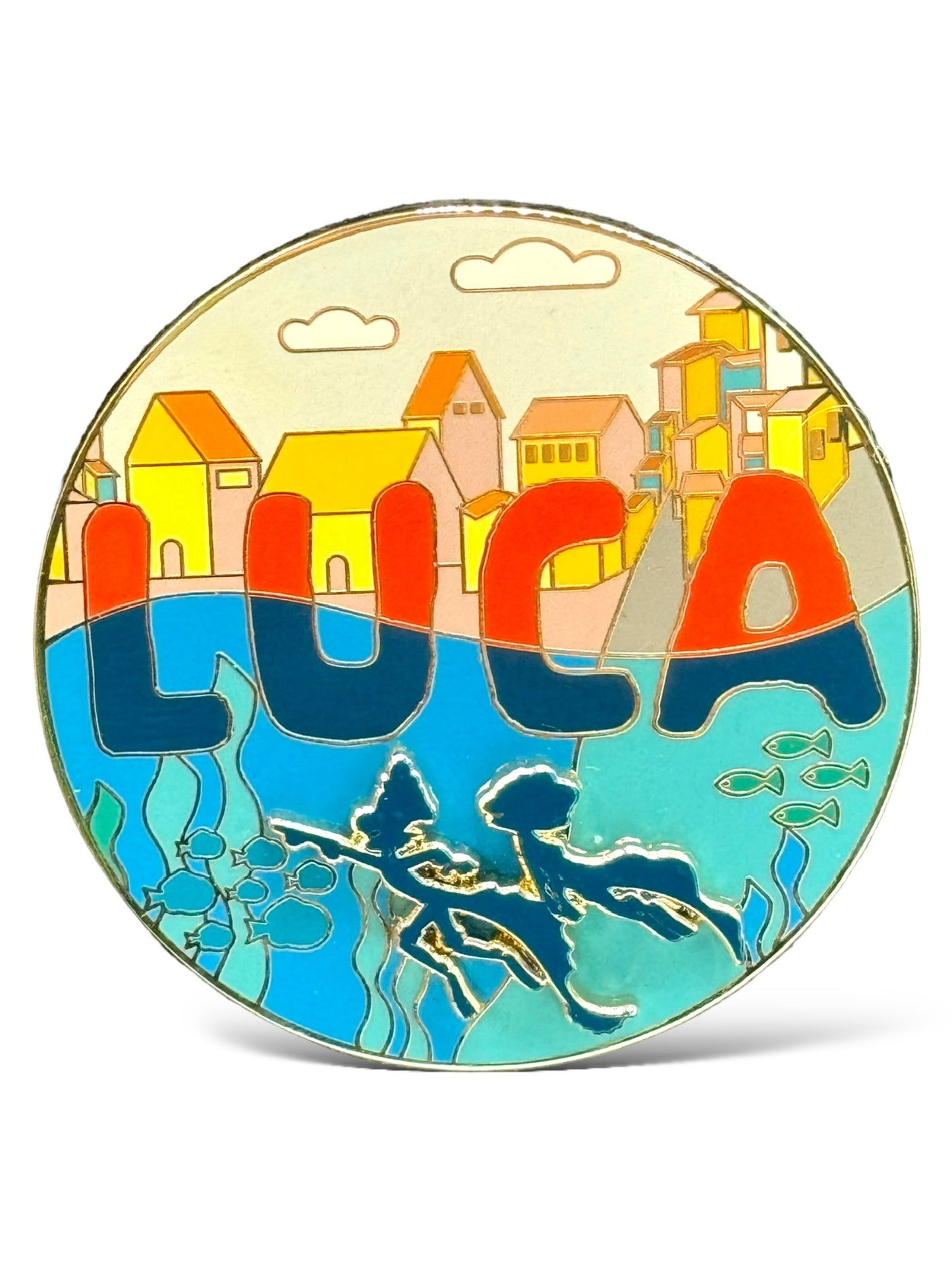 DSSH Luca Medallion Pin