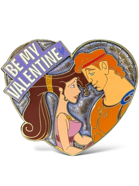 WDI Be My Valentine Hercules and Megara Pin