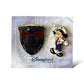 DEC Disneyland Resort Security Mickey and Badge Pin Set