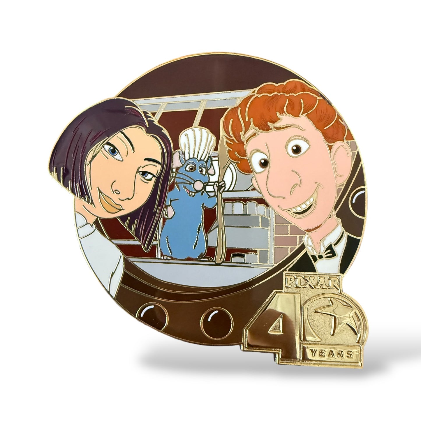 D23 Pixar 40th Anniversary Ratatouille Pin