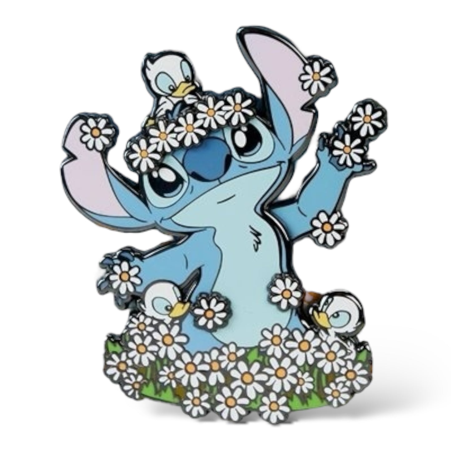 Loungefly Lilo & Stitch Springtime Stitch Jumbo Pin