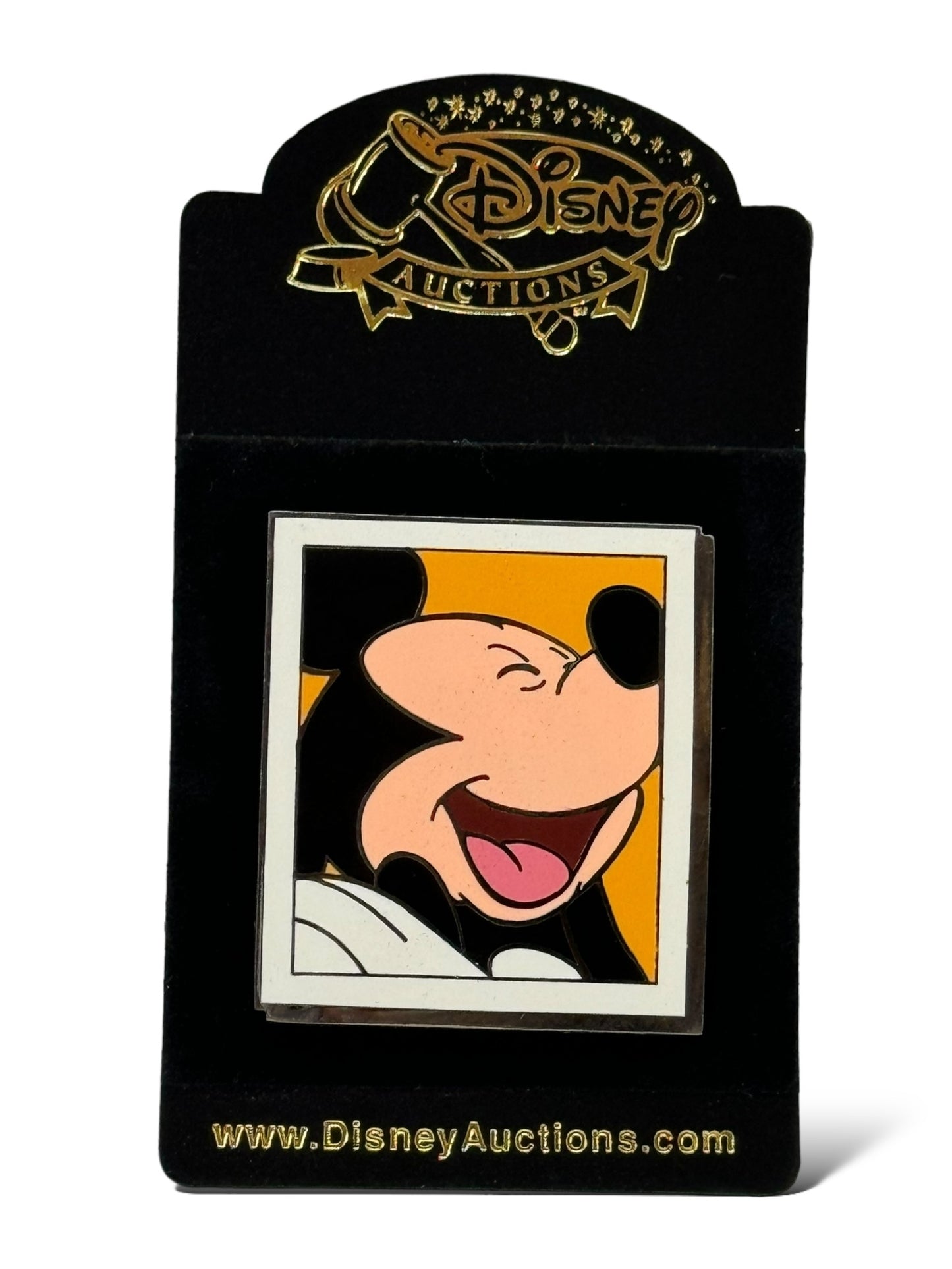 Disney Auctions Photo Booth Mickey Laughing Pin