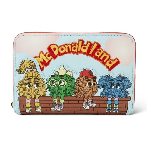 Loungefly McDonald's Fry Guys Zip-Around Wallet