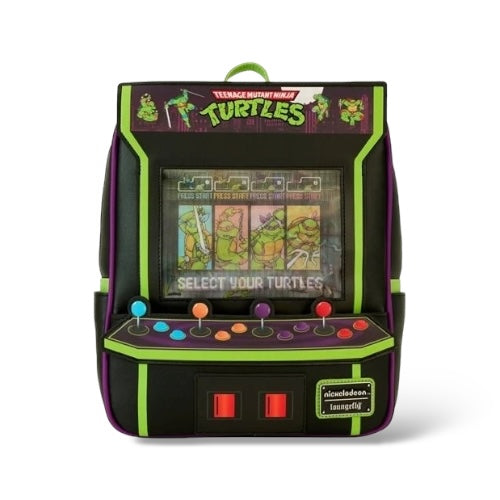 Loungefly 40th Anniversary Teenage Mutant Ninja Turtles Arcade Mini-Backpack