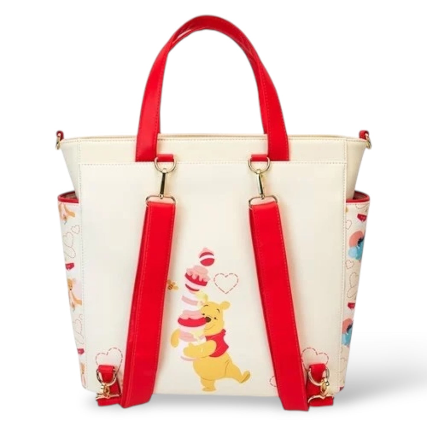 Winnie the Pooh and Friends Love Convertible Tote Bag