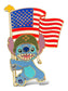 Disney Shopping Stitch Veteran's Day Pin