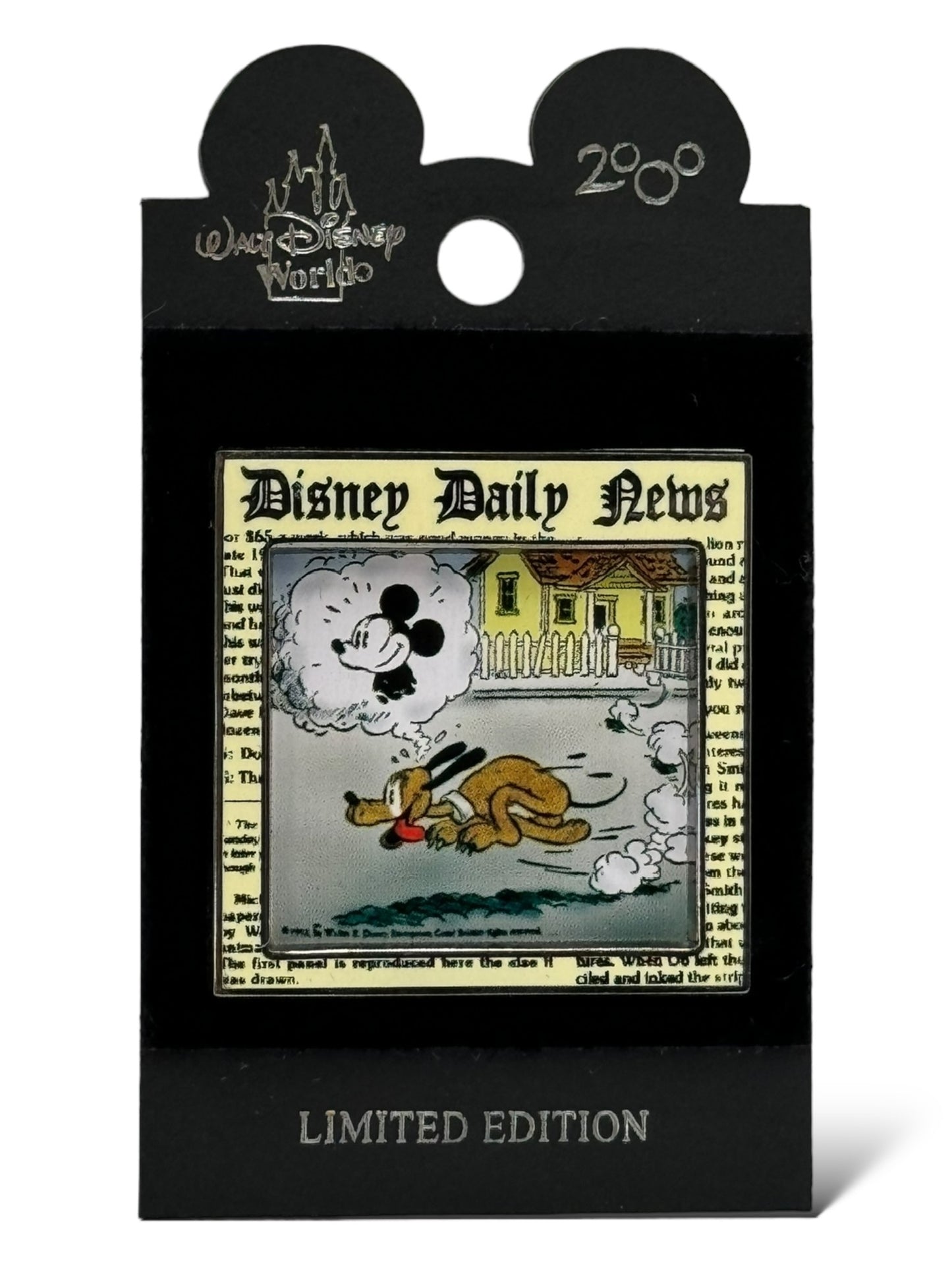WDW Minnie & Mickey Disney Daily News Comic Strip #2 Pin