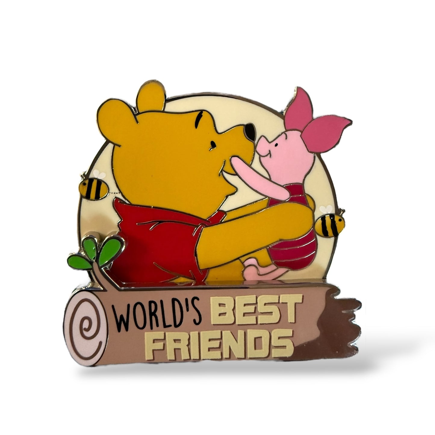 DLRP Worlds Best Friends Pooh and Piglet Pin